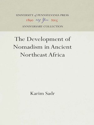 cover image of The Development of Nomadism in Ancient Northeast Africa